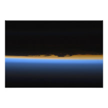Couches de l'atmosphère terrestre photo d’art