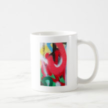 couches de peinture de graffiti mugs
