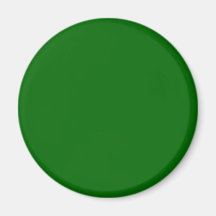 Couleur #006600 solide verte magnets pour réfrigérateur
