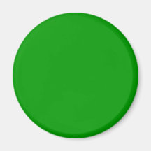 Couleur #009900 solide verte aimants