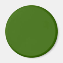 Couleur #336600 solide verte magnets pour réfrigérateur