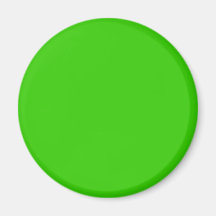 Couleur #33CC00 solide verte Magnets Pour Réfrigérateur