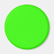 Couleur #33FF00 solide verte Magnets Pour Réfrigérateur