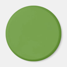 Couleur #669933 solide verte magnets pour réfrigérateur