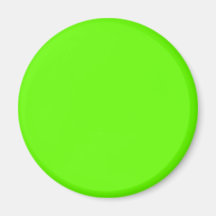 Couleur #66FF00 solide verte Aimants Pour Réfrigérateur