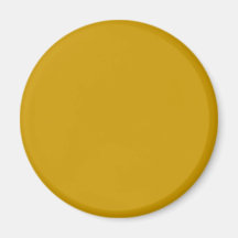 Couleur #CC9900 solide ambre Magnets