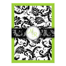 Couleur de PixDezines do-it-yourself/damassé de pa Invitation Personnalisable