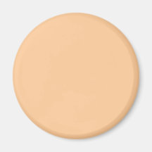 Couleur #FFCC99 solide orange Aimants