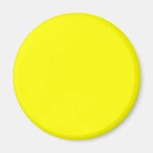Couleur #FFFF00 solide jaune Aimant