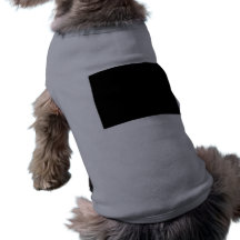 Couleur noire vêtement pour chien