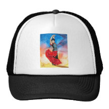 Couleur pour aquarelle de DANSEUR de FLAMENCO Casquettes