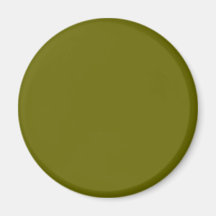 Couleur solide de l'olive #666600 magnets pour réfrigérateur