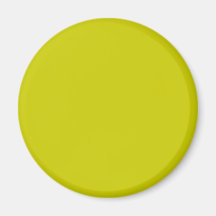 Couleur solide de l'olive #CCCC00 Aimants Pour Réfrigérateur