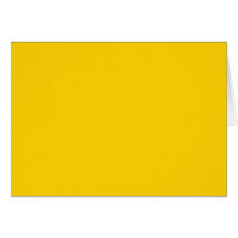 Couleur solide jaune canari jaune - personnalisabl cartes de vœux