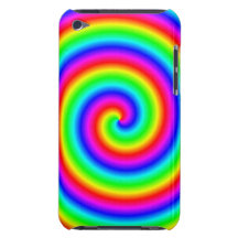 Couleurs d'arc-en-ciel. Spirale lumineuse et color Coques iPod Touch