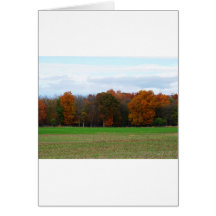 Couleurs d'automne carte de vœux