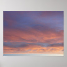 Couleurs de ciel posters