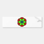 Couleurs de fleur adhésifs pour voiture