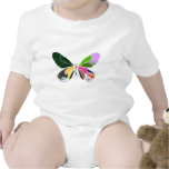 couleurs de papillon bodies pour bébé