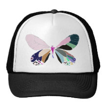 couleurs de papillon casquettes de camionneur