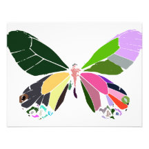 couleurs de papillon faire-parts