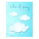 Couleurs de ressort, carte postale