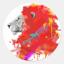 Couleurs du courage autocollant