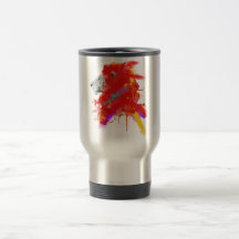 Couleurs du courage tasse à café
