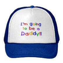 Couleurs primaires allant être cadeaux de papa casquettes de camionneur