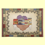 Country Kitchen fun Place mat sets de table