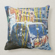 Coup de Camion-Un-Licious (amour de graffiti) Oreiller
