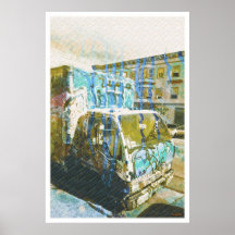 Coup de Camion-Un-Licious (amour de graffiti) Posters
