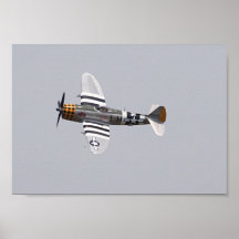 Coup de foudre P-47 Affiches