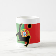 Coup-de-pied de bicyclette du Portugal Mugs À Café