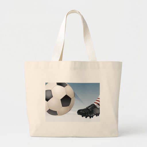 Coup-de-pied du football sac en toile