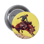 Coup sur le cowboy pin's avec agrafe
