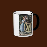 Couples à la porte d'amour tasses