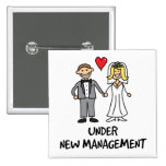 Couples de mariage - sous la nouvelle gestion badges avec agrafe