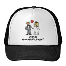 Couples de mariage - sous la nouvelle gestion casquettes de camionneur