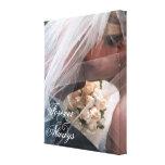 Couples nuptiales pour toujours et toujours copie  impressions sur toile