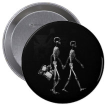 COUPLES SQUELETTIQUES B&W DE DÉPLACEMENT DE VISION PIN'S