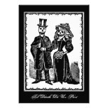 Couples squelettiques - invitation