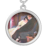 Couples vintages dans le salon pendentif