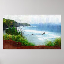 Coupure de plage affiche