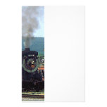 Cour de entrée dans de train de la locomotive à va papier à lettre personnalisé