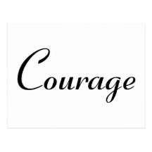 Courage Cartes Postales