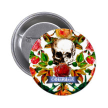 Courage Pin's Avec Agrafe