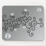 COURBES ET DIAMANTS TAPIS DE SOURIS