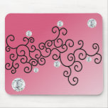 COURBES ET DIAMANTS TAPIS DE SOURIS