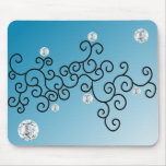 COURBES ET DIAMANTS TAPIS DE SOURIS